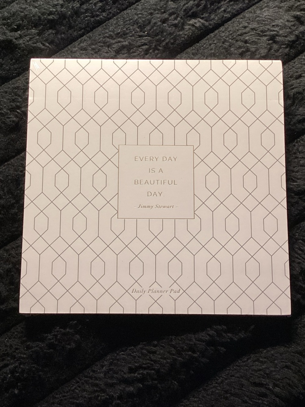 Every Day Is A Beautiful Day Daily Planner Pad - White